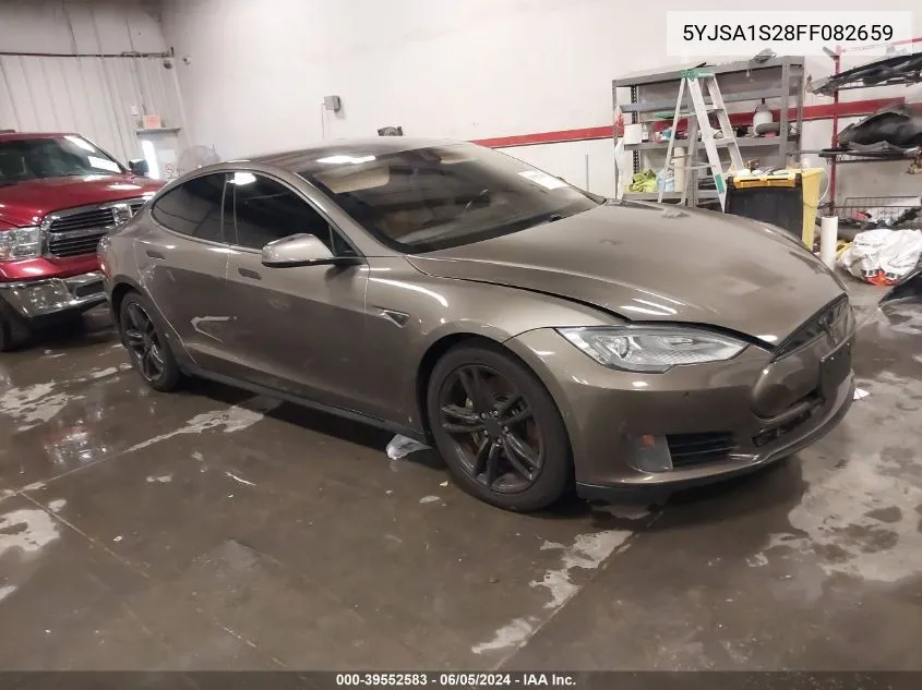 2015 Tesla Model S 70D/85D/P85D VIN: 5YJSA1S28FF082659 Lot: 39552583