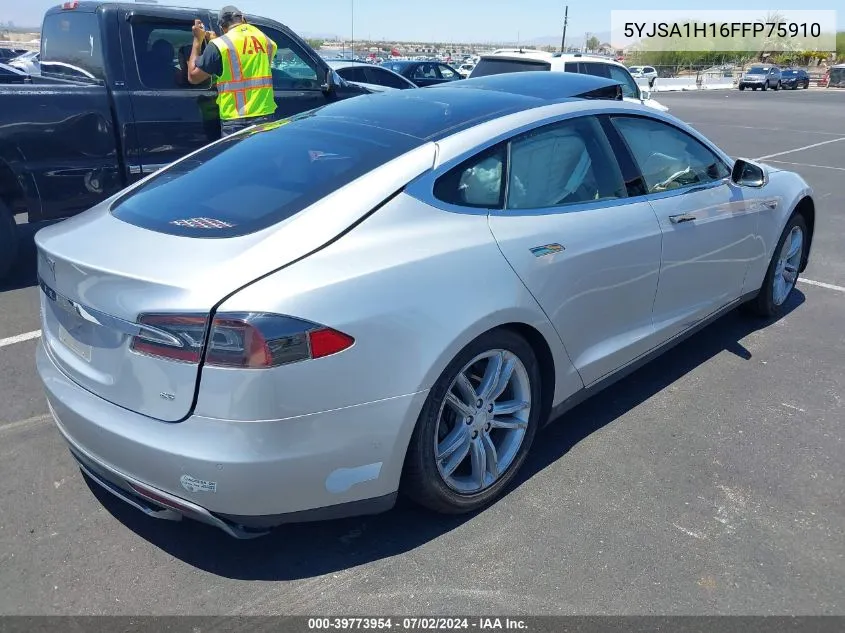 5YJSA1H16FFP75910 2015 Tesla Model S 60/70/85