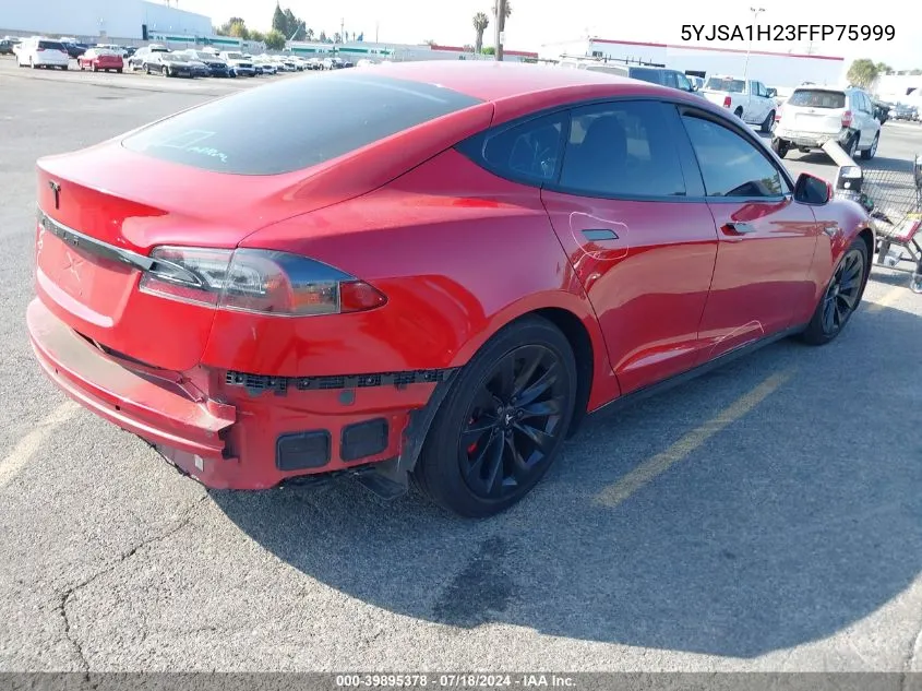 5YJSA1H23FFP75999 2015 Tesla Model S 70D/85D/P85D