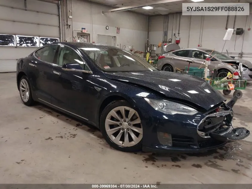 2015 Tesla Model S 70D/85D/P85D VIN: 5YJSA1S29FF088826 Lot: 39969384