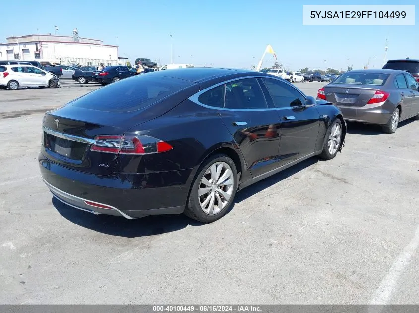 5YJSA1E29FF104499 2015 Tesla Model S 70D/85D/P85D