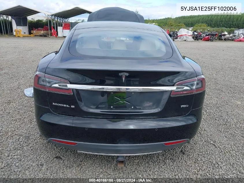 5YJSA1E25FF102006 2015 Tesla Model S 70D/85D/P85D