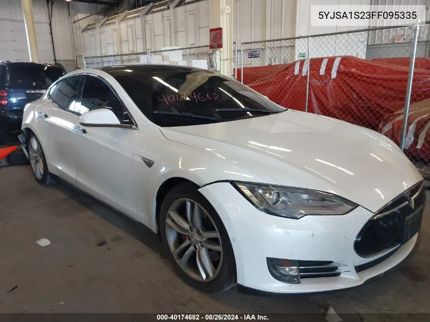 2015 Tesla Model S 70D/85D/P85D VIN: 5YJSA1S23FF095335 Lot: 40174682