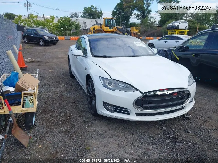 2015 Tesla Model S 85D/P85D VIN: 5YJSA1H46FF082247 Lot: 40177572