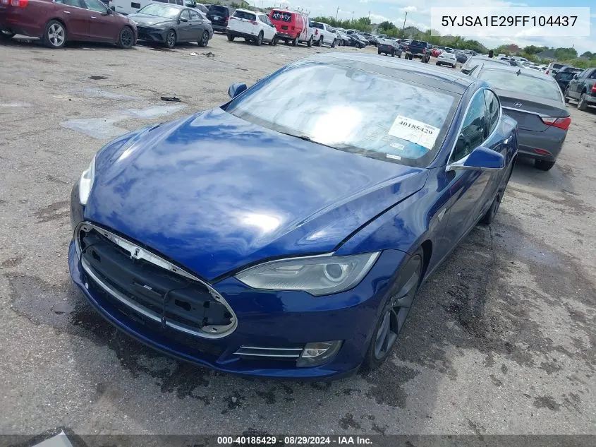 5YJSA1E29FF104437 2015 Tesla Model S 70D/85D/P85D