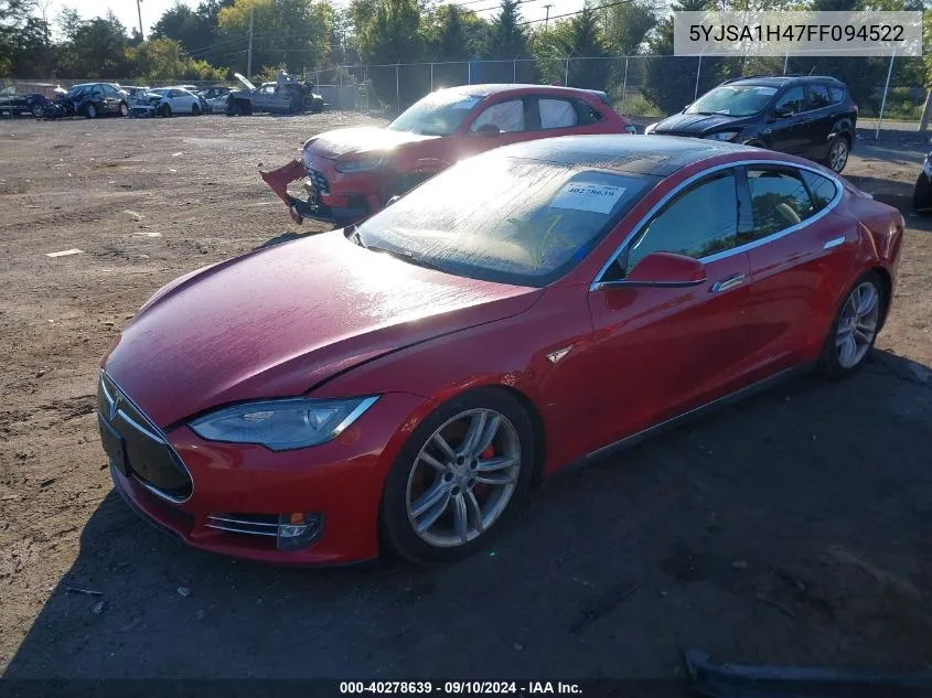 5YJSA1H47FF094522 2015 Tesla Model S P85D