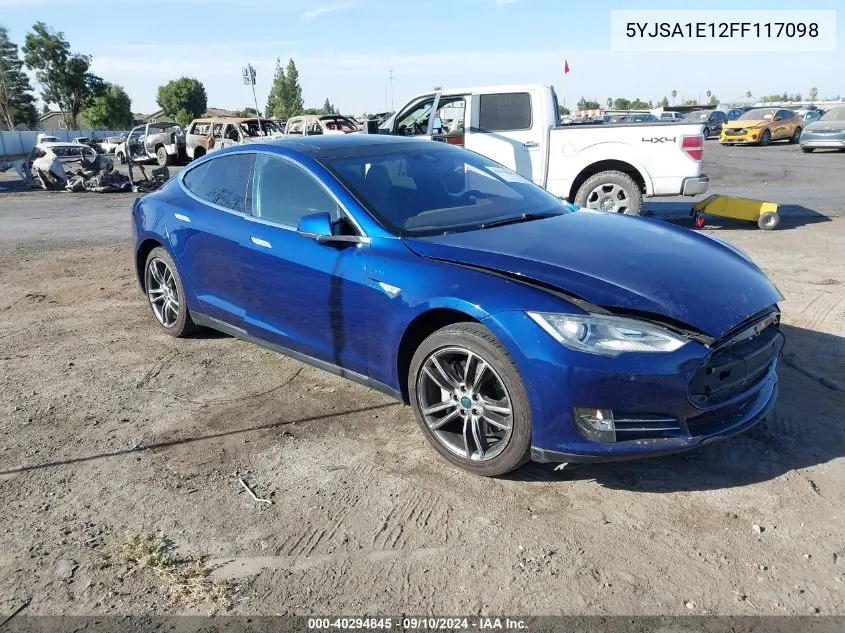 5YJSA1E12FF117098 2015 Tesla Model S 60/70/85