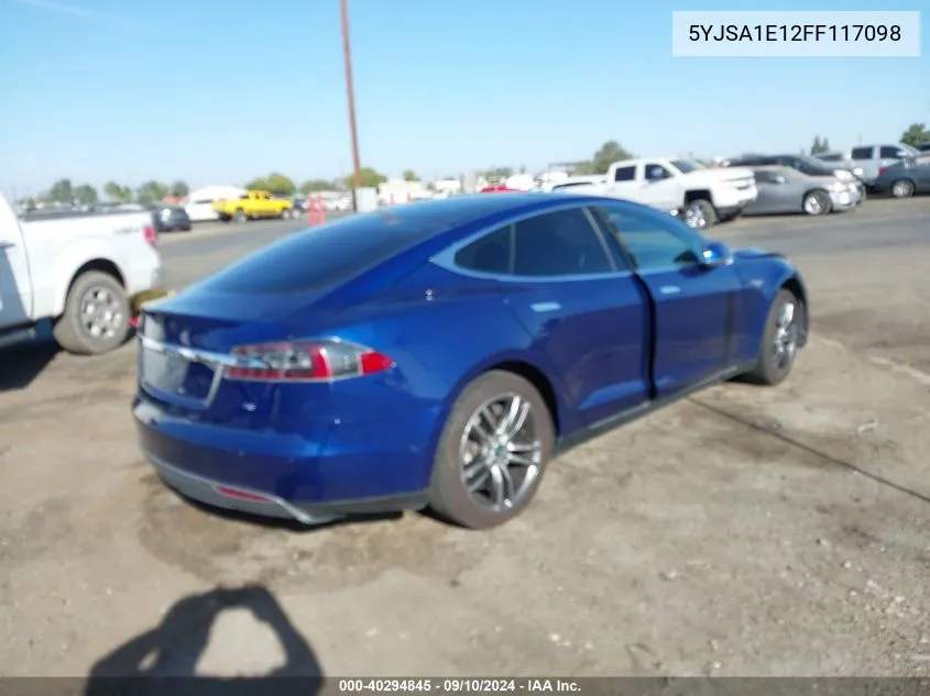 5YJSA1E12FF117098 2015 Tesla Model S 60/70/85