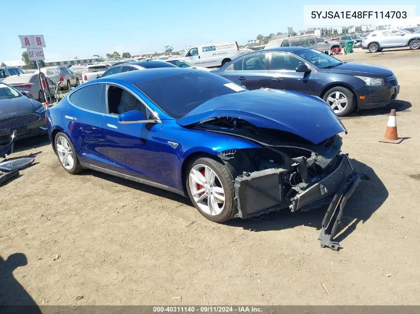 5YJSA1E48FF114703 2015 Tesla Model S 85D/P85D