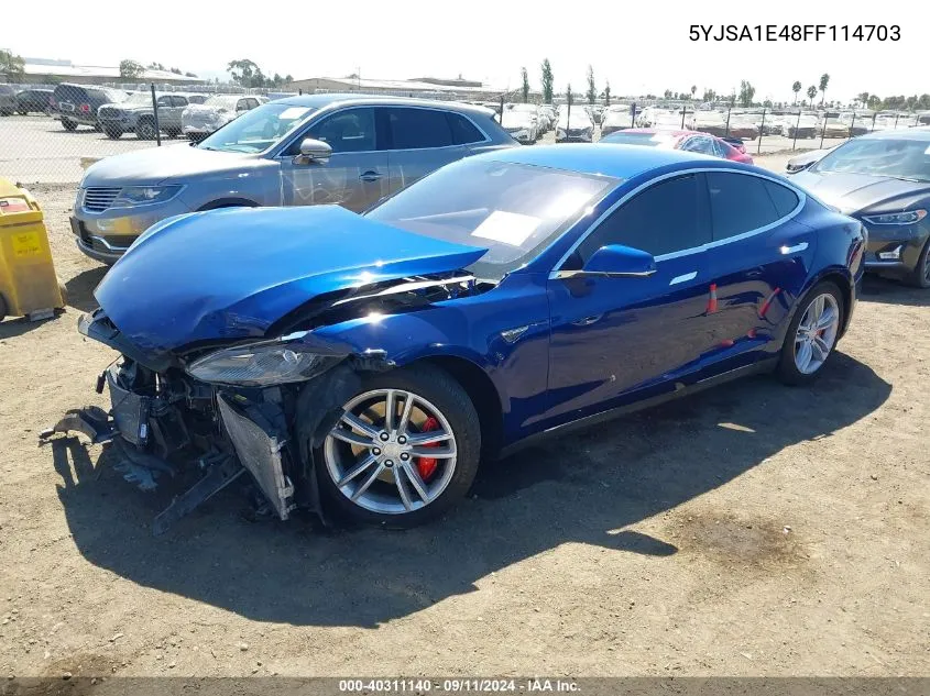 5YJSA1E48FF114703 2015 Tesla Model S 85D/P85D