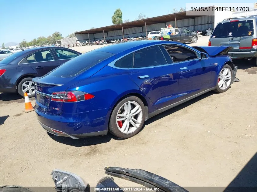 5YJSA1E48FF114703 2015 Tesla Model S 85D/P85D