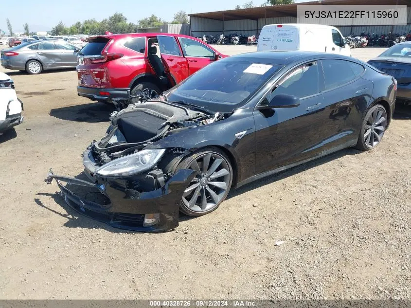 5YJSA1E22FF115960 2015 Tesla Model S 70D/85D/P85D