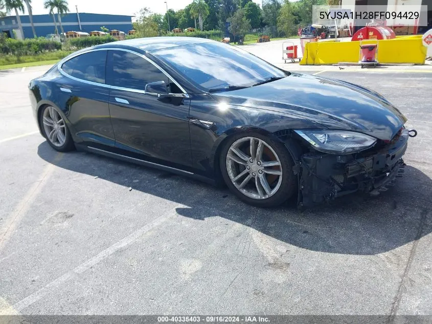 5YJSA1H28FF094429 2015 Tesla Model S 70D/85D/P85D