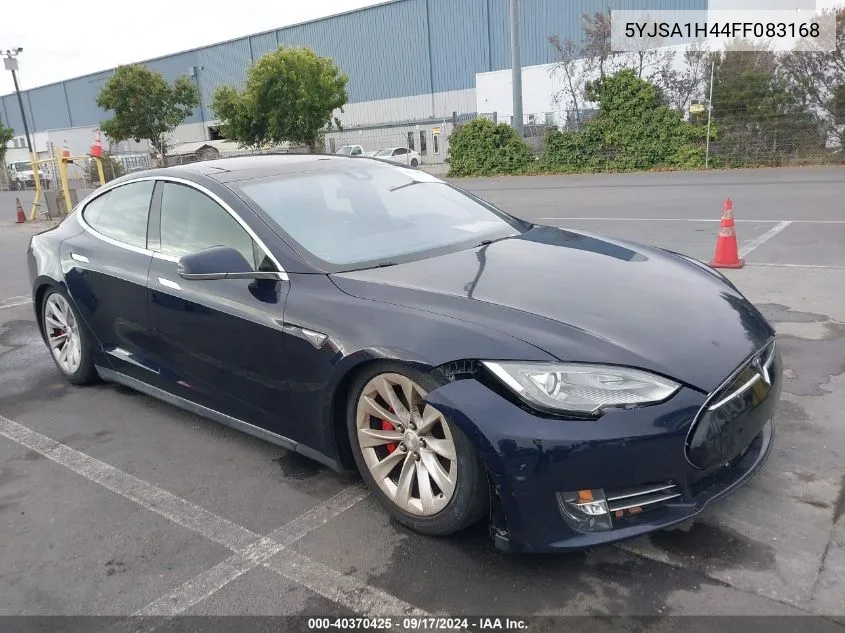 2015 Tesla Model S 85D/P85D VIN: 5YJSA1H44FF083168 Lot: 40370425