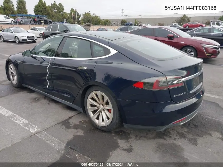 2015 Tesla Model S 85D/P85D VIN: 5YJSA1H44FF083168 Lot: 40370425