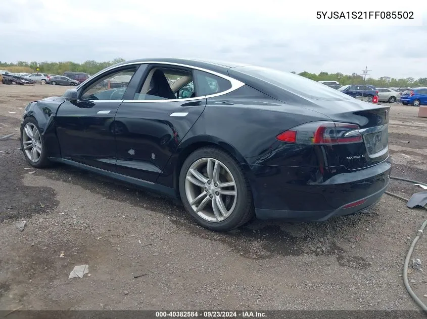 5YJSA1S21FF085502 2015 Tesla Model S 70D/85D/P85D