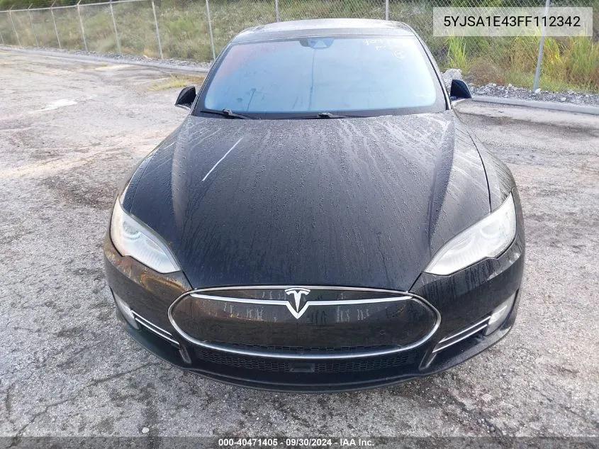 5YJSA1E43FF112342 2015 Tesla Model S