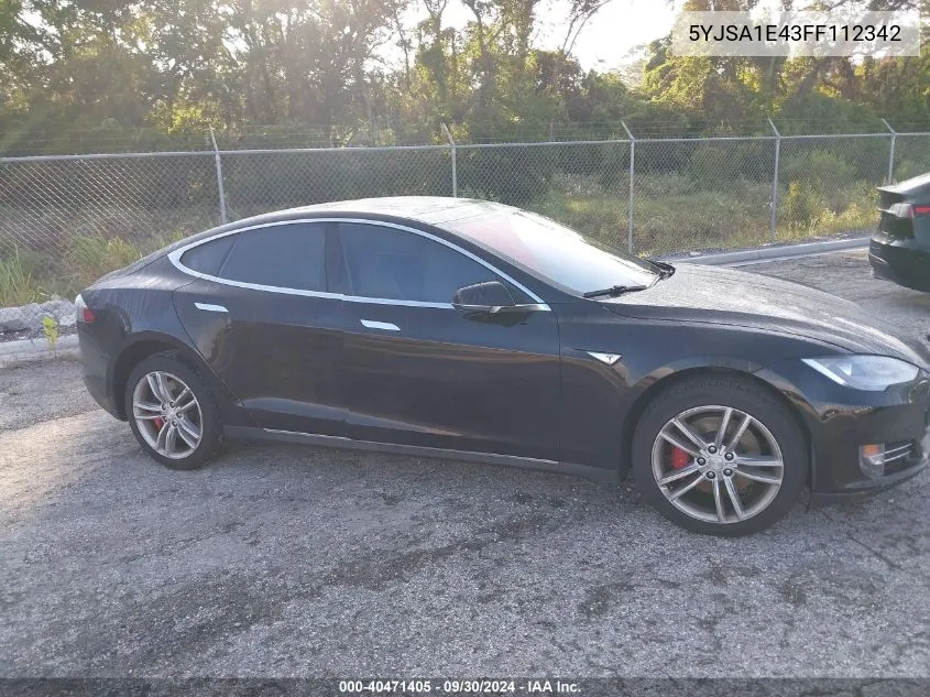 5YJSA1E43FF112342 2015 Tesla Model S