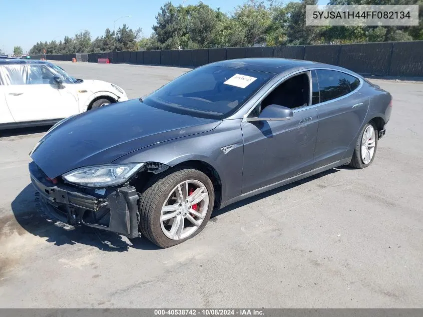 2015 Tesla Model S P85D VIN: 5YJSA1H44FF082134 Lot: 40538742