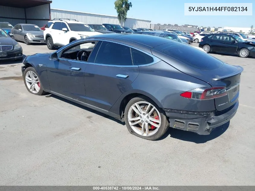 2015 Tesla Model S P85D VIN: 5YJSA1H44FF082134 Lot: 40538742