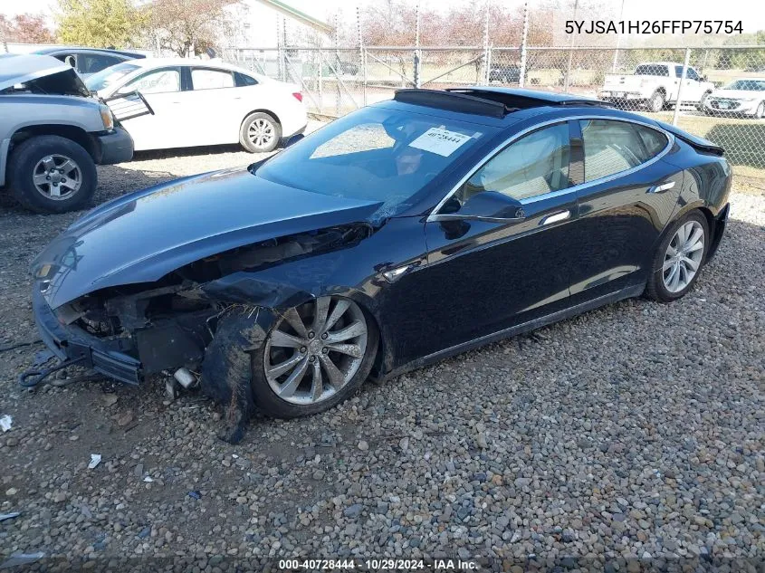 5YJSA1H26FFP75754 2015 Tesla Model S 70D/85D/P85D