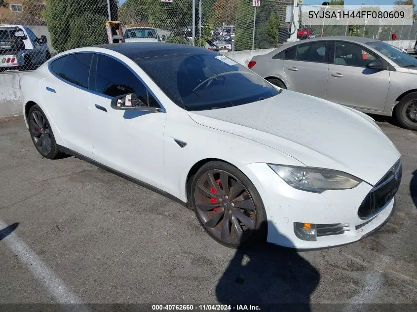 2015 Tesla Model S 85D/P85D VIN: 5YJSA1H44FF080609 Lot: 40762660