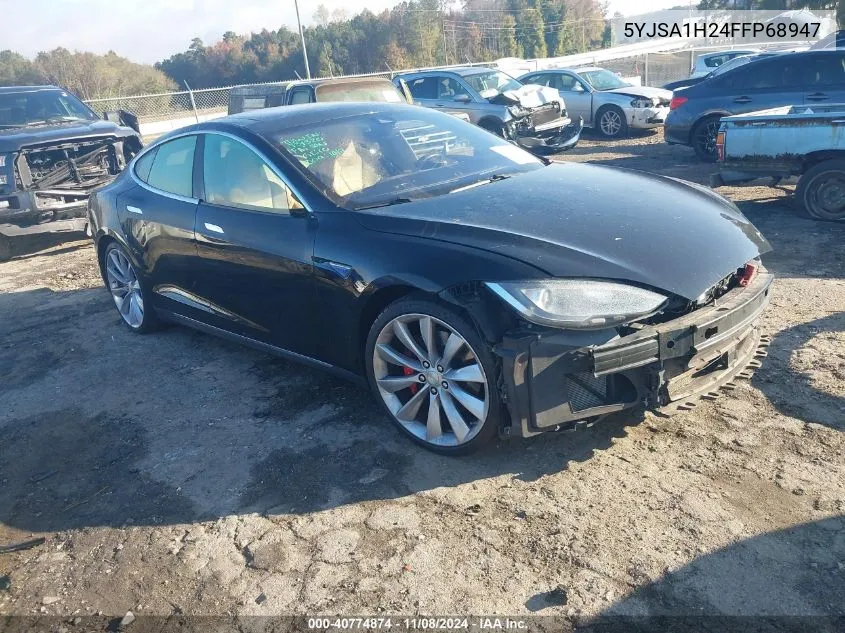 2015 Tesla Model S 70D/85D/P85D VIN: 5YJSA1H24FFP68947 Lot: 40774874