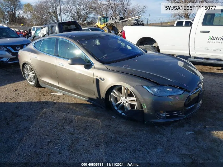 5YJSA1E25FF115077 2015 Tesla Model S 70D/85D/P85D