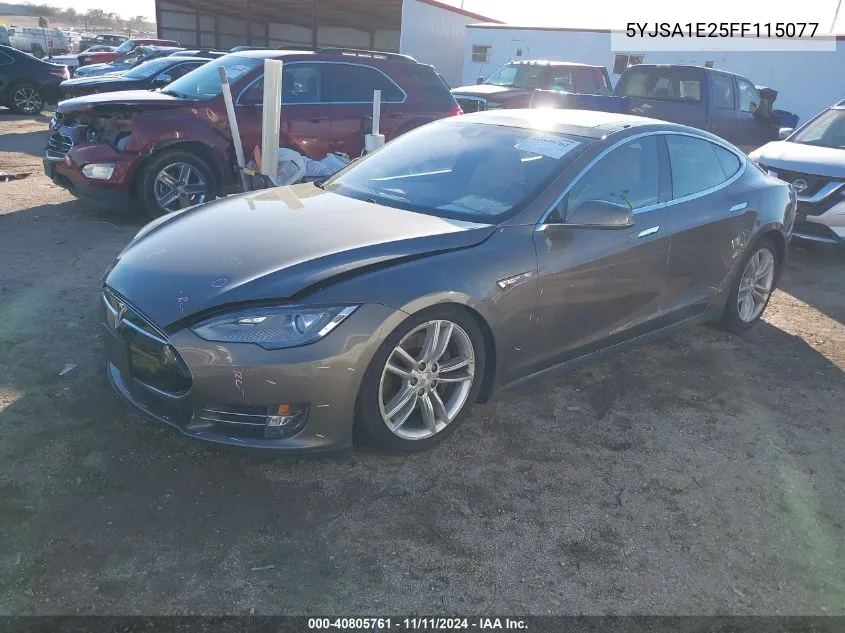 5YJSA1E25FF115077 2015 Tesla Model S 70D/85D/P85D