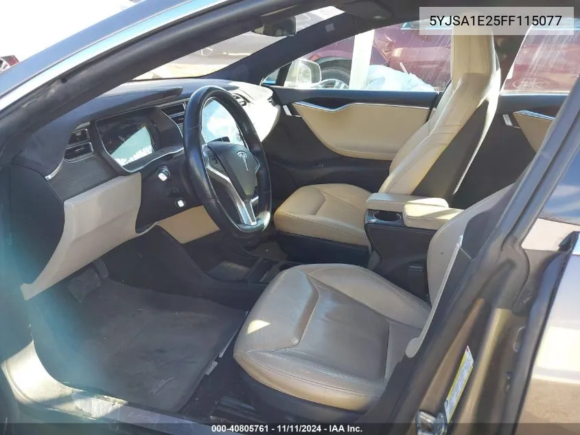 5YJSA1E25FF115077 2015 Tesla Model S 70D/85D/P85D