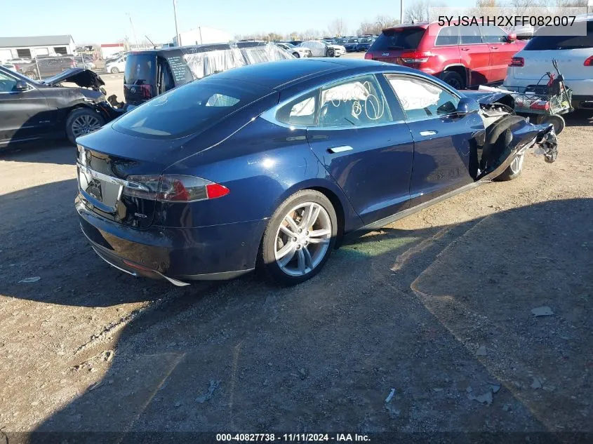 5YJSA1H2XFF082007 2015 Tesla Model S 85D