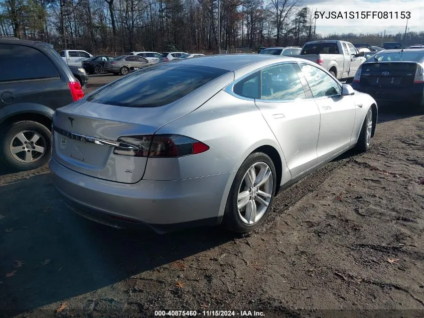 5YJSA1S15FF081153 2015 Tesla Model S 60/70/85