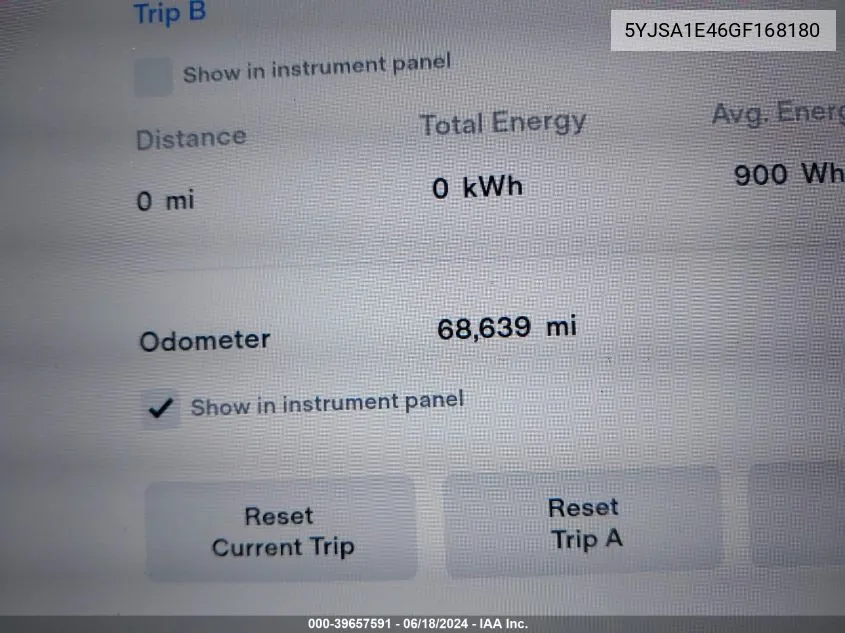 5YJSA1E46GF168180 2016 Tesla Model S 90D/P100D/P85D/P90D