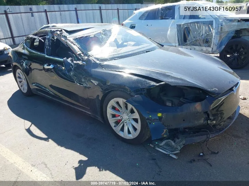 5YJSA1E43GF160957 2016 Tesla Model S