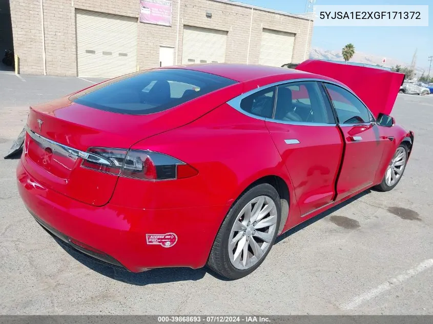 5YJSA1E2XGF171372 2016 Tesla Model S 60D/70D/75D/85D/90D