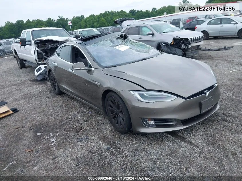 5YJSA1E22GF154386 2016 Tesla Model S 60D/70D/75D/85D/90D