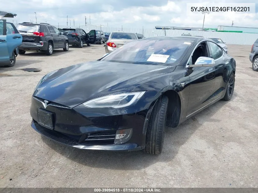 5YJSA1E24GF162201 2016 Tesla Model S 60D/70D/75D/85D/90D