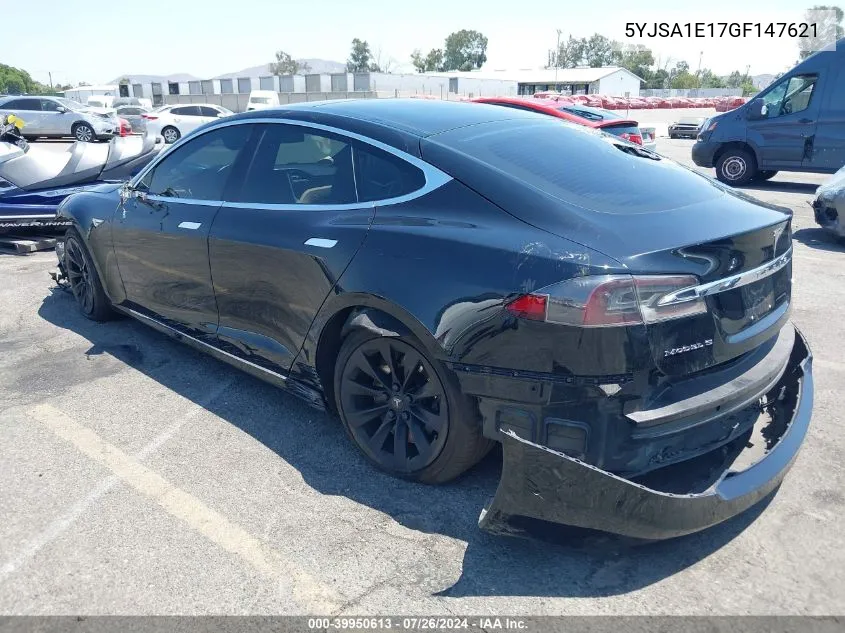 5YJSA1E17GF147621 2016 Tesla Model S 60/70/75/85