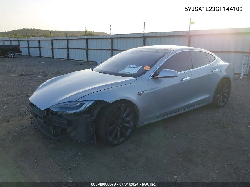 5YJSA1E23GF144109 2016 Tesla Model S 60D/70D/75D/85D/90D