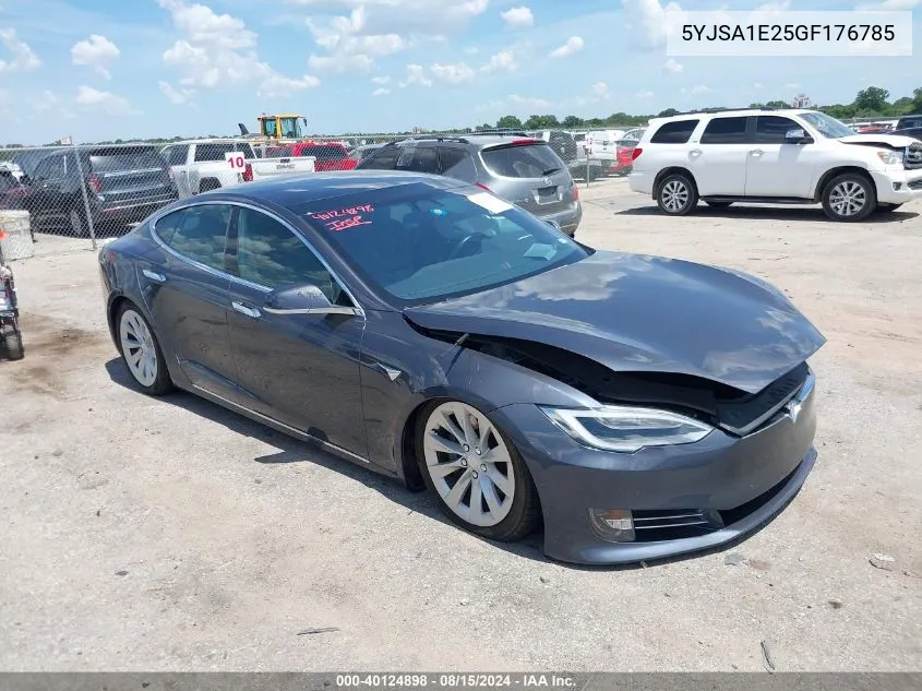 5YJSA1E25GF176785 2016 Tesla Model S 60D/70D/75D/85D/90D