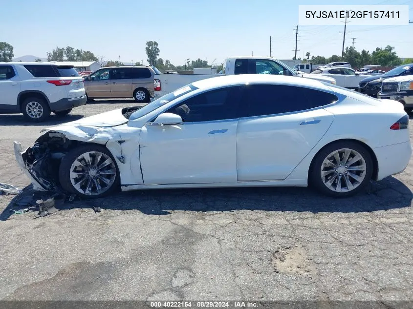 5YJSA1E12GF157411 2016 Tesla Model S 60/70/75/85