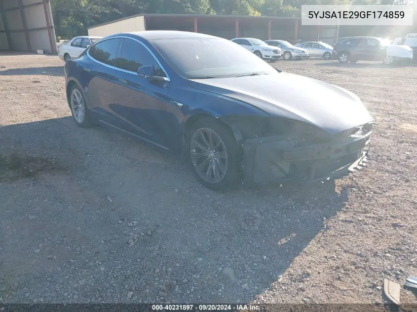 5YJSA1E29GF174859 2016 Tesla Model S 60D/70D/75D/85D/90D