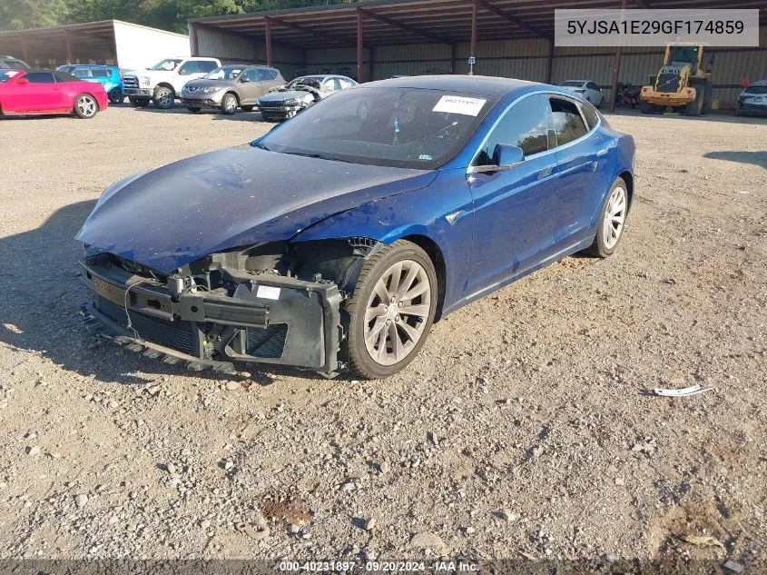 5YJSA1E29GF174859 2016 Tesla Model S 60D/70D/75D/85D/90D