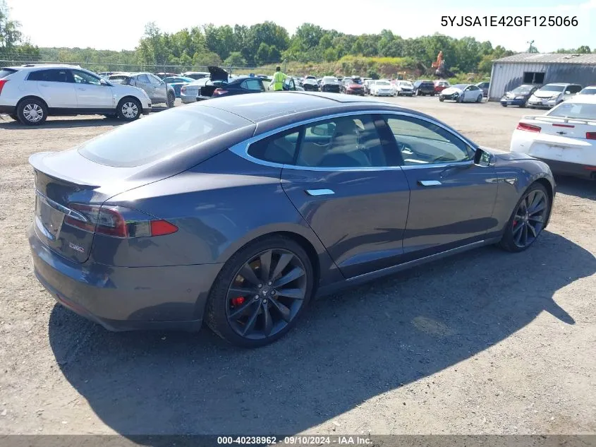 5YJSA1E42GF125066 2016 Tesla Model S