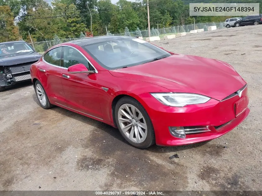 5YJSA1E24GF148394 2016 Tesla Model S 60D/70D/75D/85D/90D