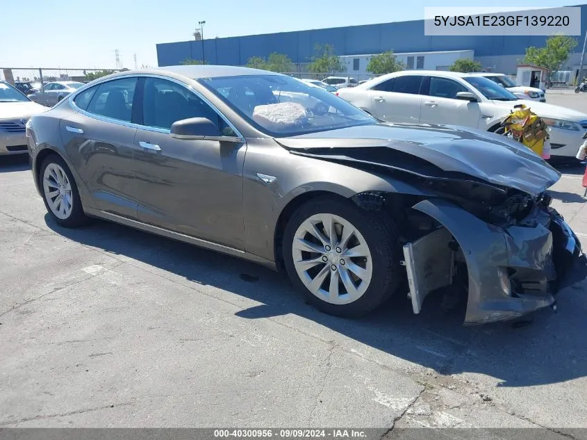 5YJSA1E23GF139220 2016 Tesla Model S 60D/70D/75D/85D/90D