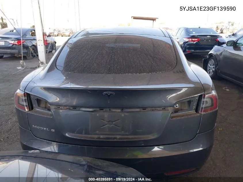 5YJSA1E23GF139590 2016 Tesla Model S 60D/70D/75D/85D/90D