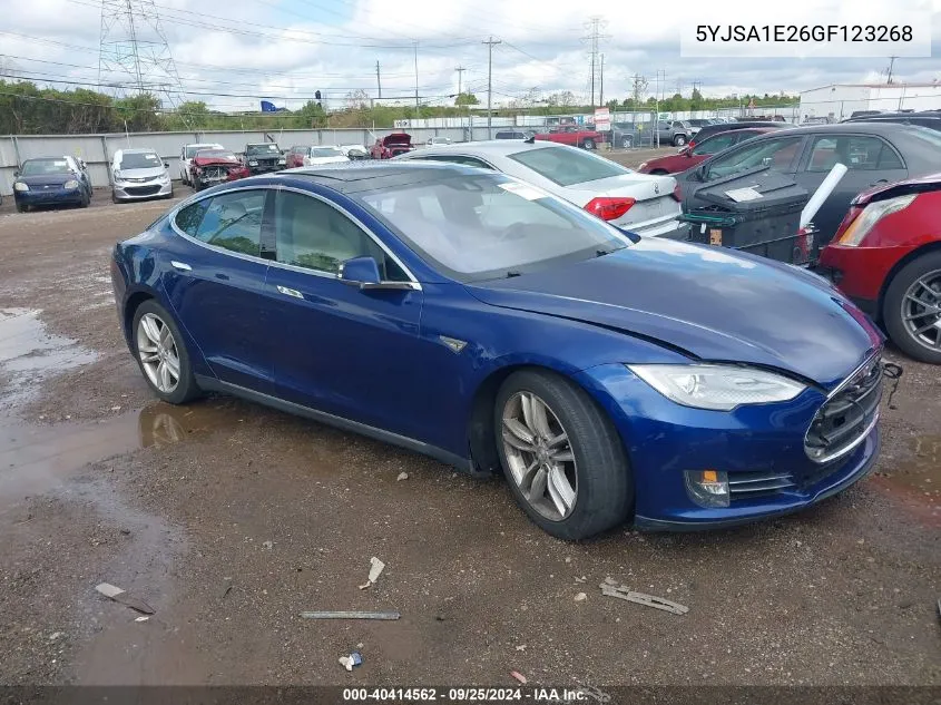 5YJSA1E26GF123268 2016 Tesla Model S 60D/70D/75D/85D/90D