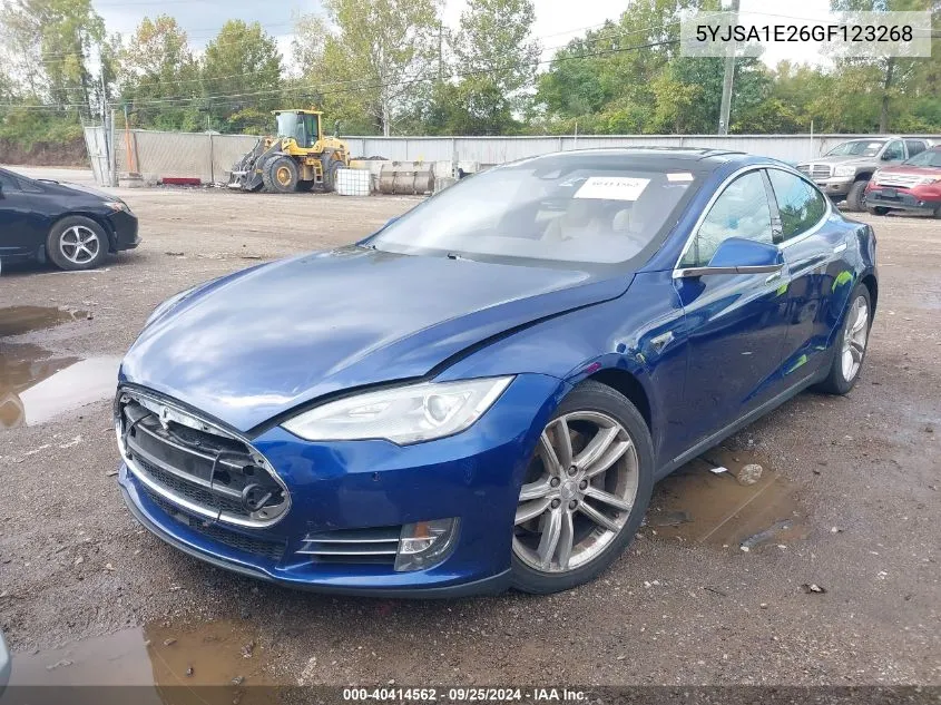 5YJSA1E26GF123268 2016 Tesla Model S 60D/70D/75D/85D/90D