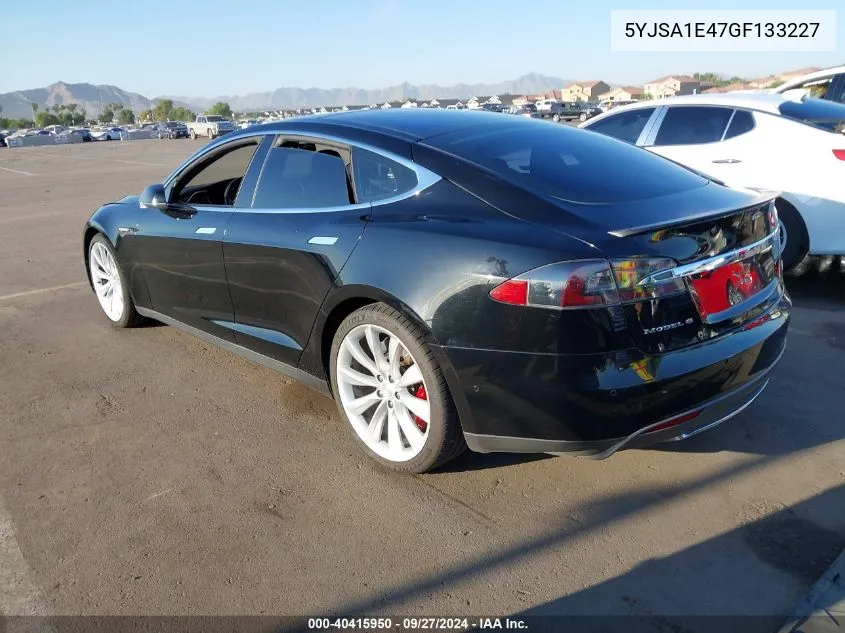 5YJSA1E47GF133227 2016 Tesla Model S 90D/P100D/P85D/P90D